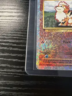 Growlithe 45/110 Reverse Holo Rare Legendary WOTC Vintage Pokemon - Image 2