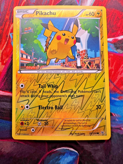 Pikachu 20/108 Roaring Skies - Reverse Holo - Lightly Played - Pokemon - Image 1