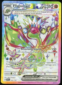 Pokemon Flygon ex 222/191 Ultra Rare Surging Sparks NM - Image 1