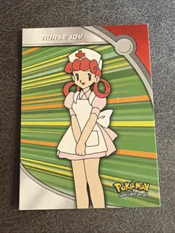 2000 Topps Pokemon Series 3 #HV16 Nurse Joy Blue Logo - Image 1