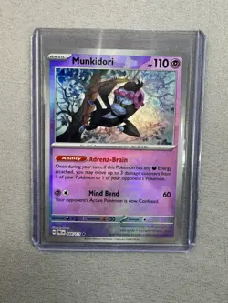 Munkidori 044/131 Prismatic Evolutions [Master Ball] Reverse Holo Pokemon MINT - Image 1