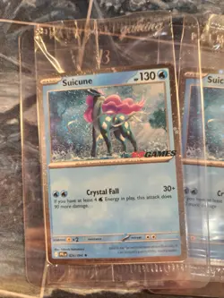 3x Suicune 026/094 EB Games Exclusive Promo Sealed Pokemon NM - Image 2