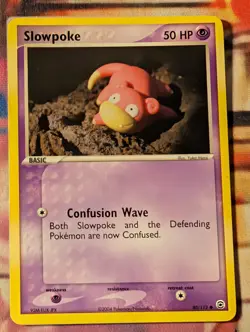 Slowpoke 80/102 FireRed LeafGreen LP Pokemon - Image 1