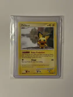Pichu 93/123 Mysterious Treasures Pokemon TCG - Near Mint Condition! - Image 1