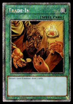 Yu-Gi-Oh TCG QC Bonanza #RA03-EN188 Trade-In (Platinum Secret Rare) 1st Ed.,PScR - Image 1