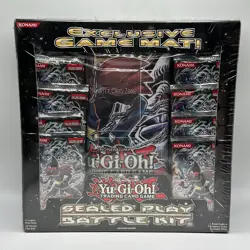 Konami Yugioh Epic Dawn Play Battle Kit 1 Factory Sealed-10 Packs+Game Mat! - Image 1