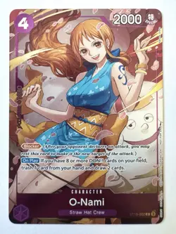 O-Nami ST18-002 (Dash Pack) Extra Booster: One Piece Heroines Edition Foil - Image 1
