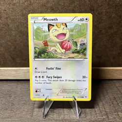 Meowth 67/108 - Roaring Skies - Common - Pokemon Card TCG - LP - Image 1