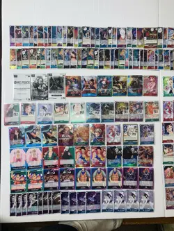 ONE PIECE Card Collection Lot Super Pre, Sealed, OP01 Leader Pre Errata, Foil - Image 3