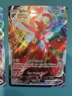 Pokemon Card LOT Lapras & Scizor VMAX 050/202 119/189 SWSH NM/M Gradeworthy - Image 3