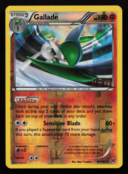 2015 Pokemon XY Breakthrough - GALLADE - Reverse Holo card no. 84/162 - Image 1