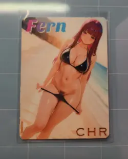 Fern Frieren Custom Glow In The Dark Waifu Card Fan Art - Image 1