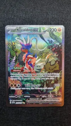 Pokemon TCG Koraidon EX Scarlet Violet Base Set Special Illustration Card - Image 1