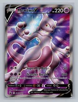 Mewtwo V Promo SWSH: Sword & Shield Promo Cards SWSH229 NM - Image 1
