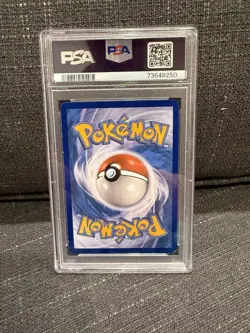 2016 P.M. XY Black Star FA/Pikachu Ex-Promo Card Red Blue Collar, PSA 7 - Image 3