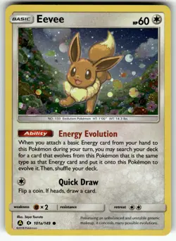 Eevee 101a/149 Alternate Art Promos LP Pokemon Card TCG - Image 1
