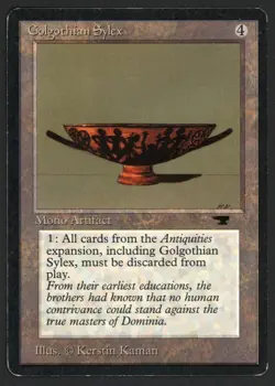 ***Golgothian Sylex*** MTG Antiquities Magic Kid Icarus - Image 1
