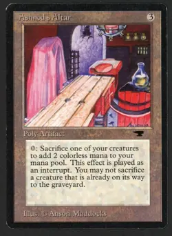 ***Ashnod's Altar*** MTG Antiquities Magic Kid Icarus - Image 1