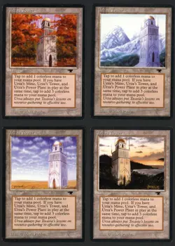 ***4x Urza's Tower*** MTG Antiquities Magic Kid Icarus - Image 1