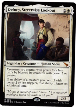 MTG Delney, Streetwise Lookout MKM Non-Foil NM English - Image 1