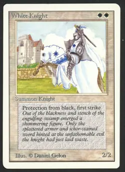 ***Unlimited White Knight*** MTG Unlimited Magic Kid Icarus - Image 1