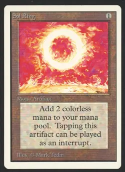 ***Unlimited Sol Ring*** MTG Unlimited Magic Kid Icarus - Image 1
