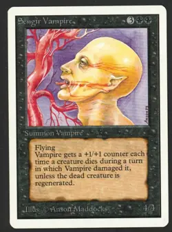 ***Unlimited Sengir Vampire*** MTG Unlimited Magic Kid Icarus - Image 1