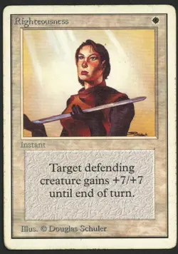 ***Unlimited Righteousness*** MTG Unlimited Magic Kid Icarus - Image 1