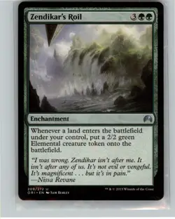 MTG Zendikar's Roil U Magic Origins 209 NM Magic The Gathering - Image 1