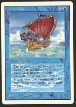 ***Unlimited Pirate Ship*** MTG Unlimited Magic Kid Icarus - Image 1