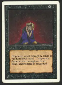 ***Unlimited Mind Twist*** MTG Unlimited Magic Kid Icarus - Image 1