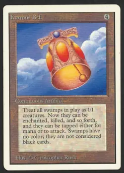 ***Unlimited Kormus Bell*** MTG Unlimited Magic Kid Icarus - Image 1