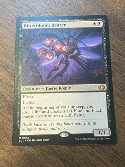 WotC MAGIC the Gathering LORWYN ECLIPSED unplayed mint mythic BITTERBLOOM BEARER - Image 1