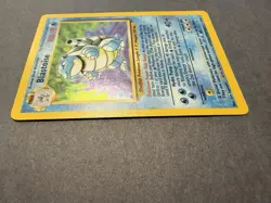 Pokemon Blastoise Base Set Holo Rare 2/102 100 HP 1999 English Card - Image 3