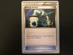 ENERGY SWITCH 112/113 LEGENDARY TREASURES WORLD CHAMPIONSHIPS 2014 POKEMON NM/M - Image 2