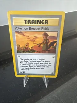 1st Edition Pokemon Breeder Fields 62/64 - Neo Revelation - Near Mint - Image 1