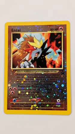 Pokemon Entei Black Star Promo 34 Reverse Holo – LP - Image 1