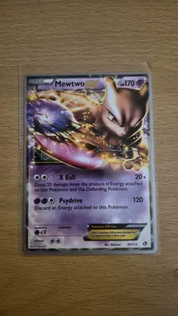 Pokemon TCG Legendary Treasures Mewtwo EX World Championship 2015 Card 54/113 - Image 1