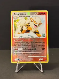 2007 Pokemon Diamond & Pearl Secret Wonders Arcanine Reverse Holo #22/132 MP - Image 1