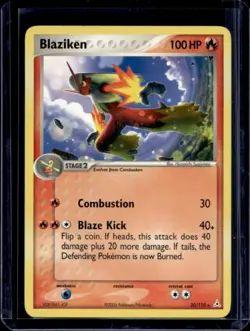 2006 Pokemon EX Holon Phantoms Blaziken #20/110 - Image 1