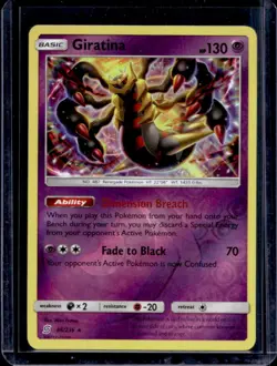 2019 Pokemon SM Unified Minds Giratina Reverse Holo #86/236 - Image 1