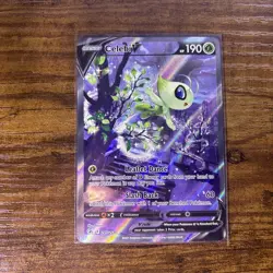 Pokemon Celebi V Alternate Full Art Ultra Rare Holo Fusion Strike 245/264 NM - Image 1