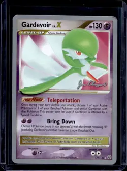 2007 Pokemon Diamond & Pearl Secret Wonders Gardevoir LV.X Holo #131/132 - Image 1