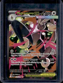 2025 Pokemon Phantasmal Flames Mega Lopunny ex Special Illustration Rare 128/094 - Image 1
