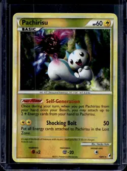 2011 Pokemon Call of Legends Pachirisu Reverse Holo #18/95 - Image 1