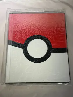 Pokemon Poke Ball Ultra Pro Binder 9 Pocket No Rings - Image 1