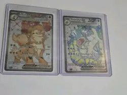 pokemon scarlet and violet gyarados ex 225/198 Includes Arcanine*. - Image 1