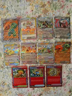Pokemon TCG Ultra Rare Lot ×11 Full Art, EX, A-Spec - Image 1