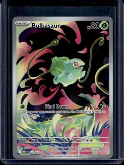 2025 Pokemon Mega Evolution Bulbasaur Illustration Rare #133/132 - Image 1