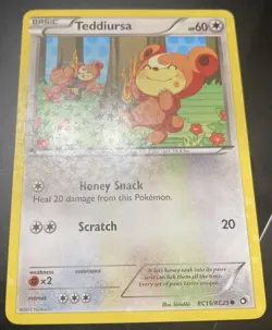 Teddiursa RC15/RC25 Legendary Treasures: Radiant Collection Holo NM Pokemon TCG - Image 3